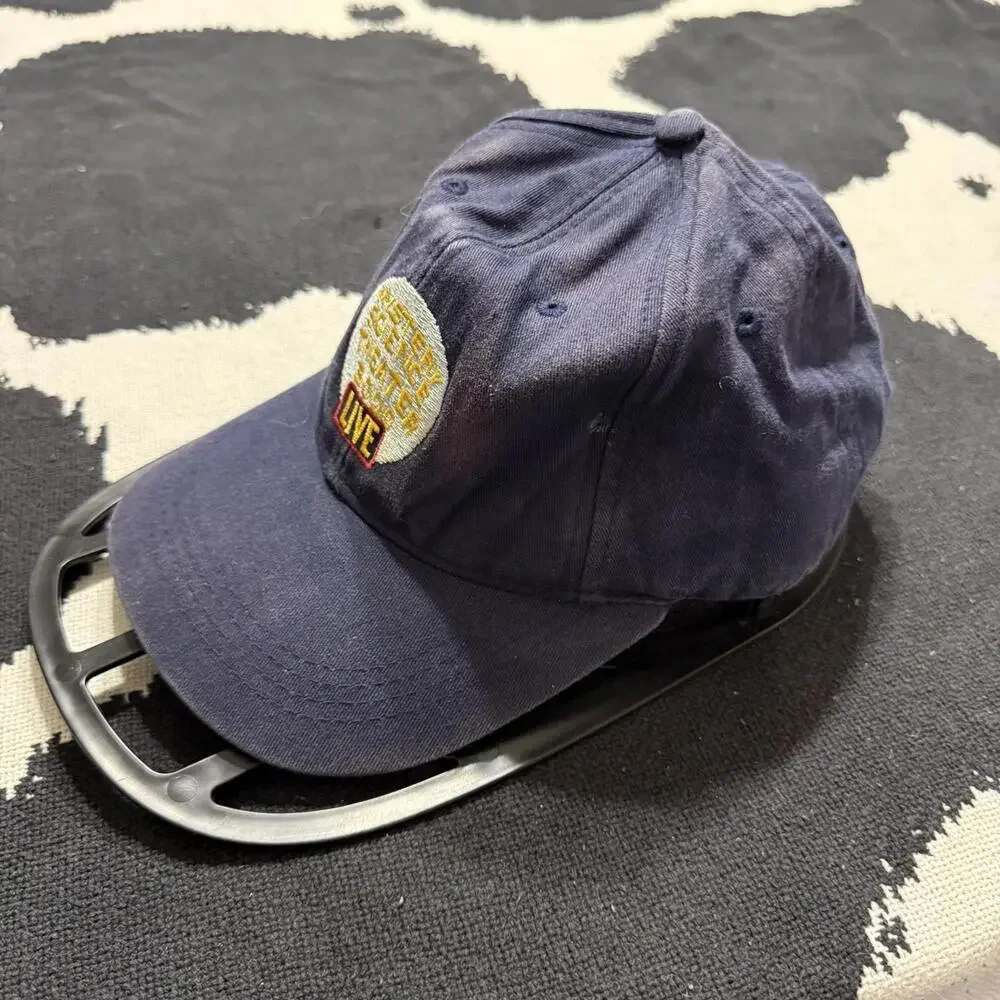 Vintage 90s/00s Mystery Science Theater 3000 Live MST3K Blue Strap Back Hat OSFA